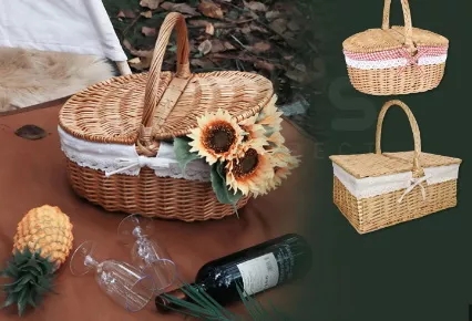 Decorative Woven Tray Basket Manufacturers Malaysia
