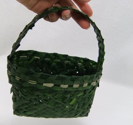 Cut Grass in Basket Weave Pattern_2