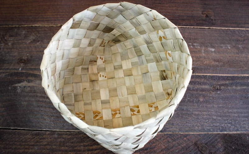 How To Lighten Wicker Baskets?