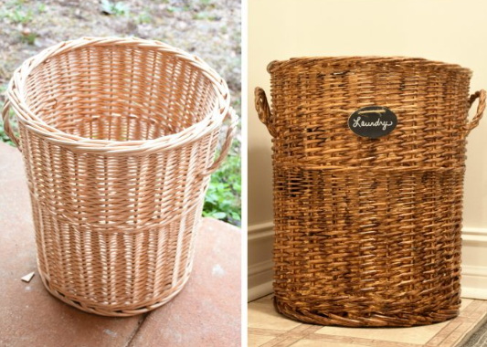 Wicker Laundry Basket_1