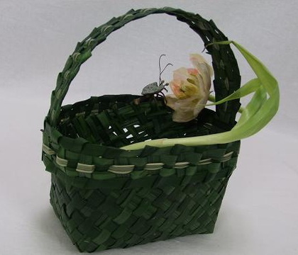 Cut Grass in Basket Weave Pattern_1