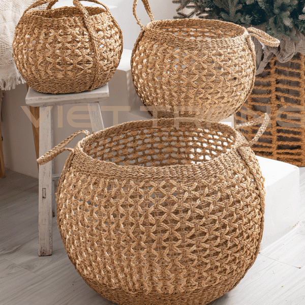 round rattan basket_2