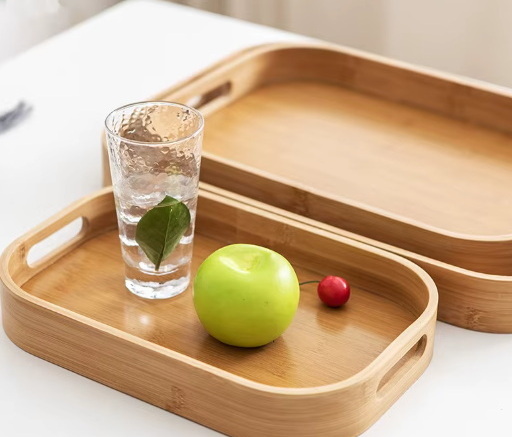 Rectangle Bamboo Tra (2)