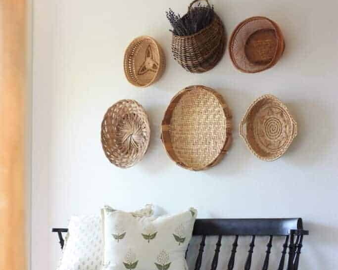 How To Attach A Wicker Basket To A Wall?