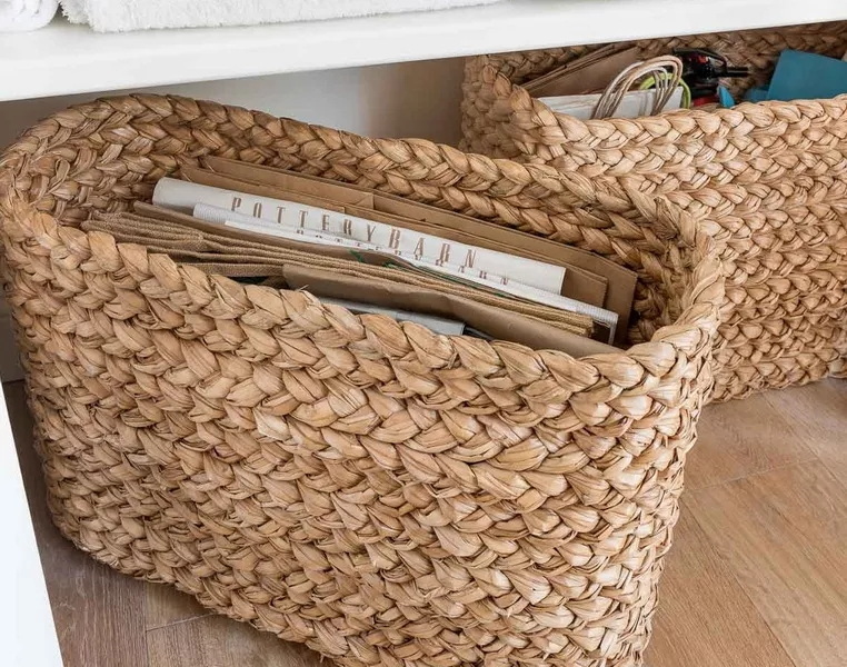 How To Make A Wicker Laundry Basket