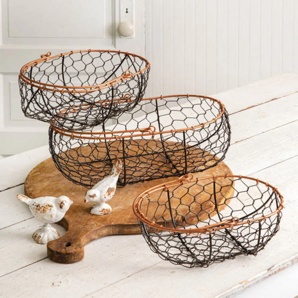 Round Copper Wire Basket_1