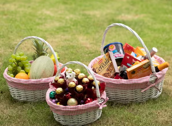 Are Round Handmade Baskets 12 Inches Versatile for Both Indoor And Outdoor Use?