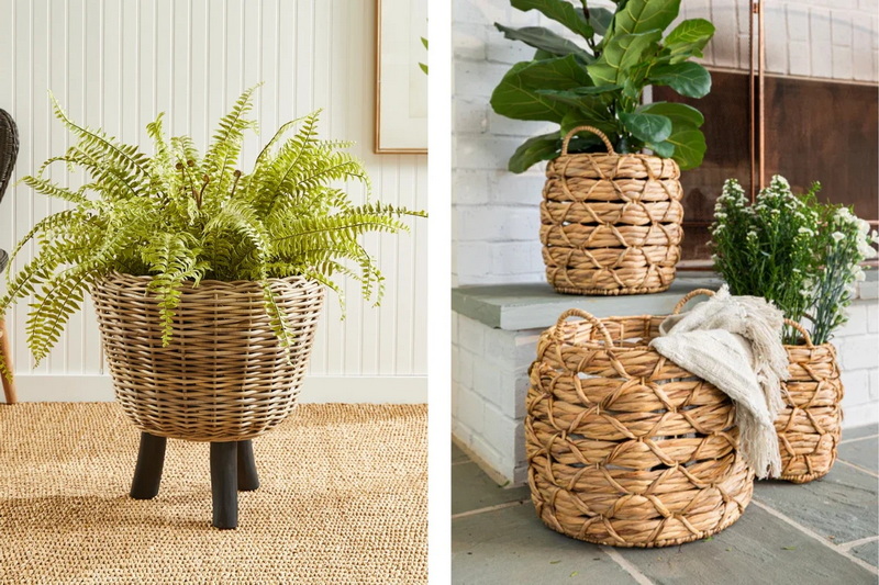 Rattan And Seagrass Home Decor