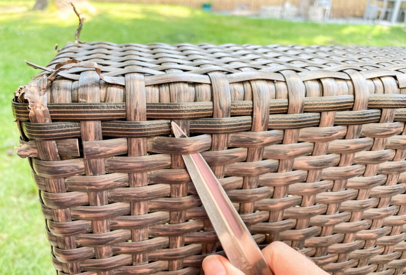 How To Fix Wicker Basket?