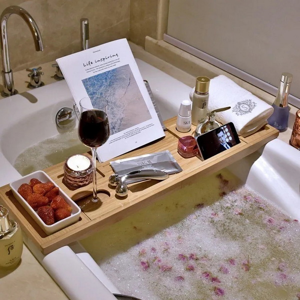 how to clean mouldy bamboo bath tray_1