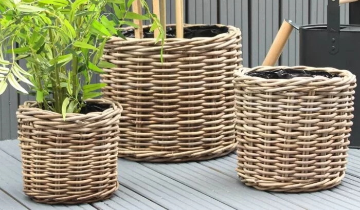 You Use Wicker Baskets As Planters_3