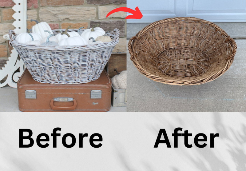How To Color Wicker Baskets?