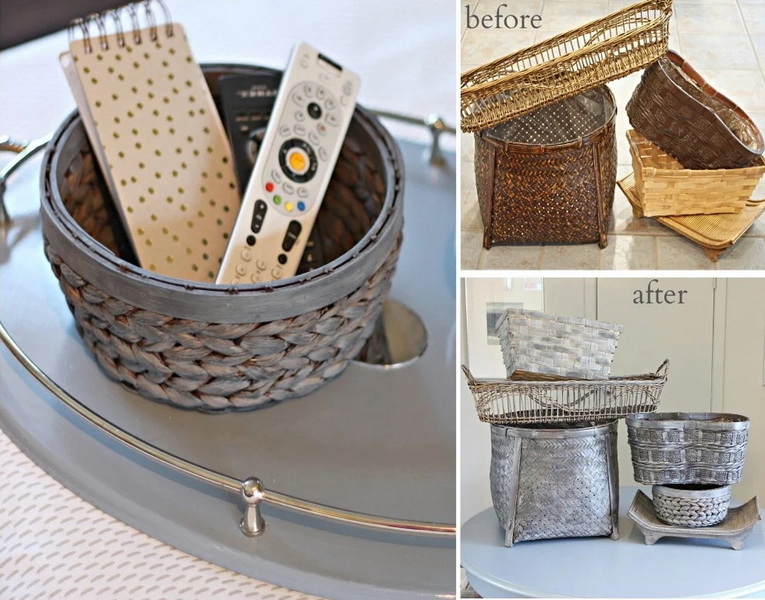How To Dye Wicker Baskets?