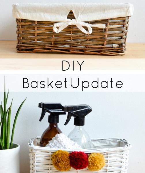 How To Update Wicker Baskets?