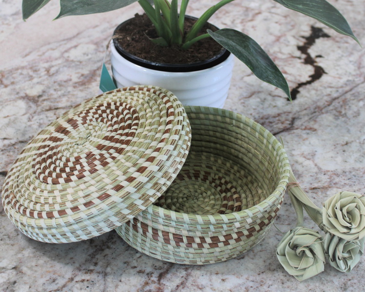 Handmade Sweet Grass Basket
