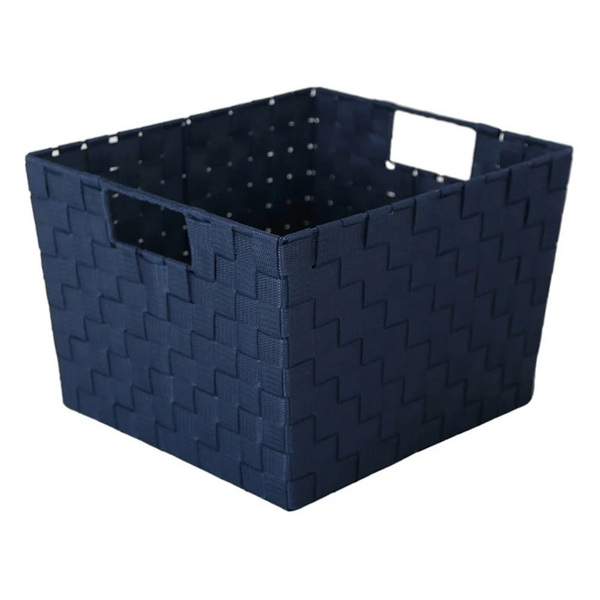 What Are The Different Styles of Blue Woven Baskets Available?