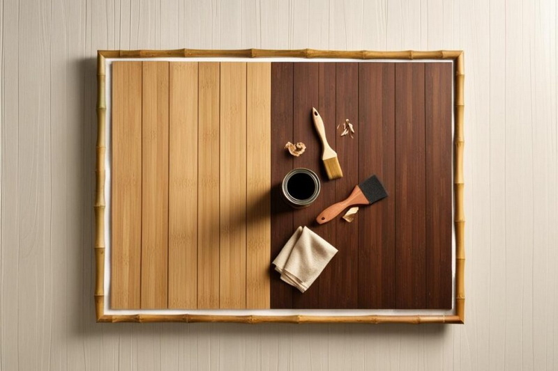 how to stain a bamboo tray_2