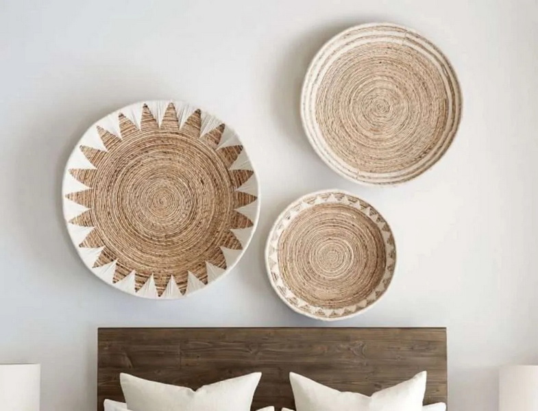How To Decorate Your Home with A Woven Basket Wall?