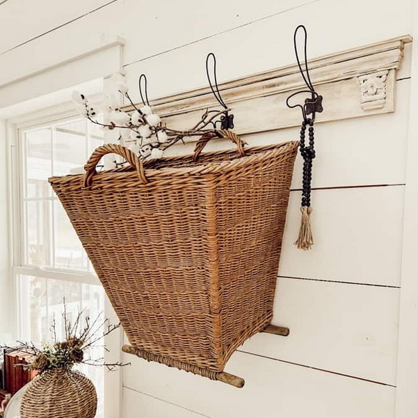 Hang Wicker Basket on Wall_1
