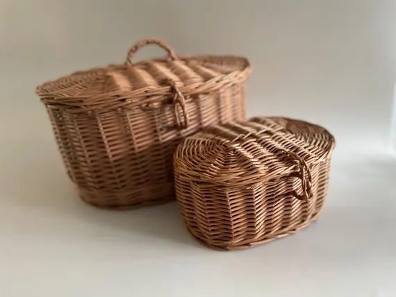 What T Ype of Fabric Called That Lines Wicker Baskets?