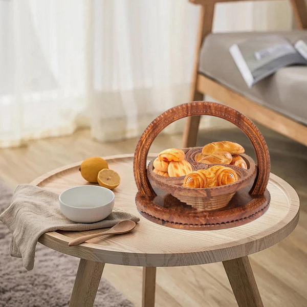 Eco-Friendly Wooden Basket