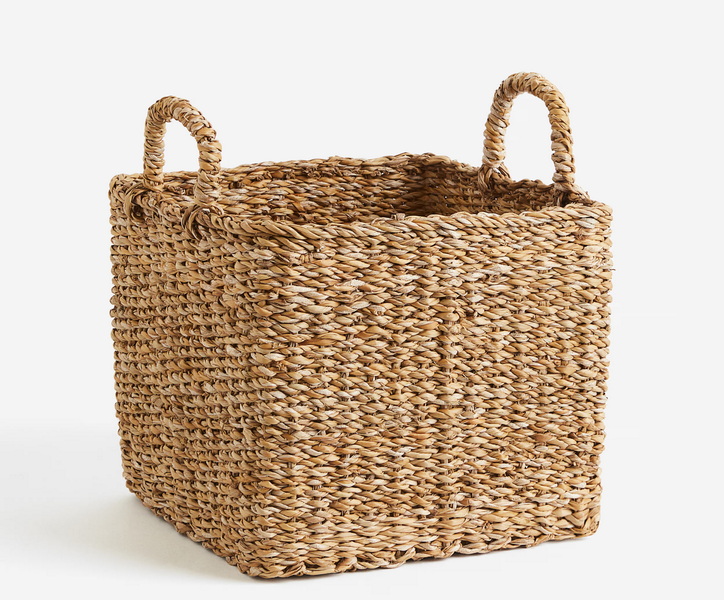 Can Handmade Jute Baskets From H&M Be Used for Storage?