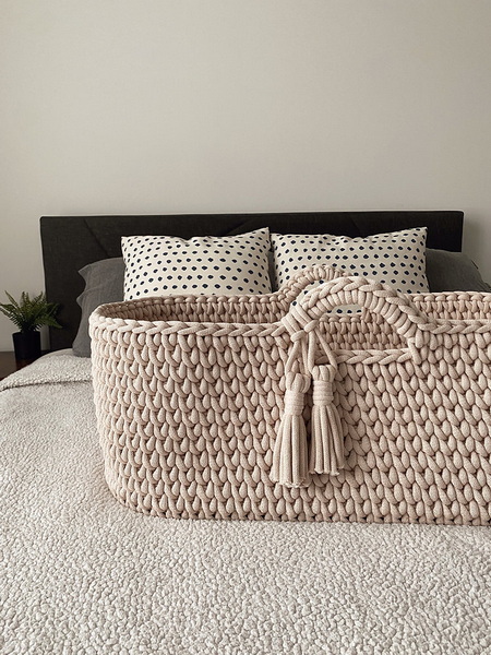 Handmade Moses Basket For My Baby_2