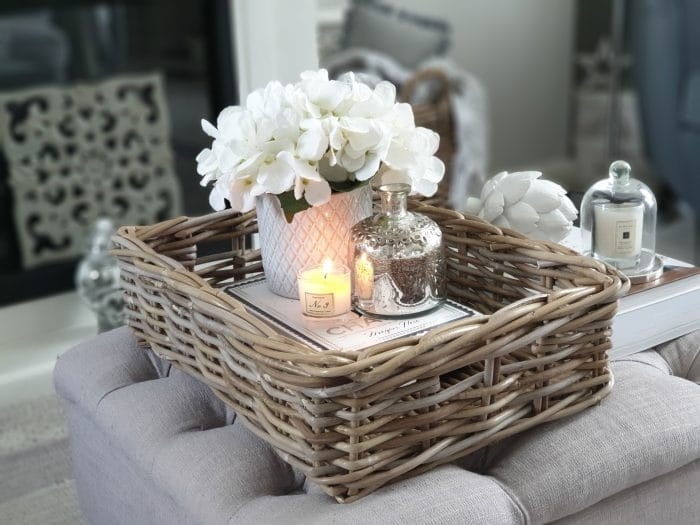 How To Style A Wicker Basket