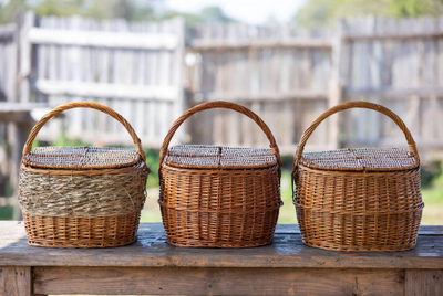 Handwoven Picnic Basket Selection.jpg