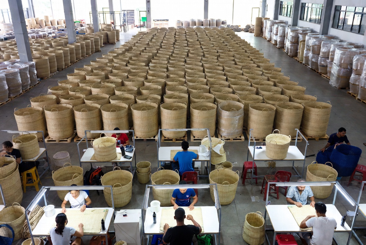 B2B Woven Basket Production B2B Woven Basket Production