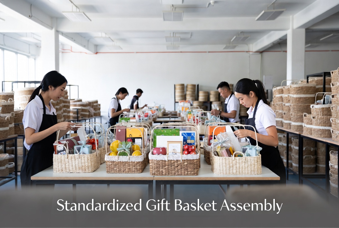 Corporate Gift Basket Assembly Workflow Corporate Gift Basket Assembly Workflow