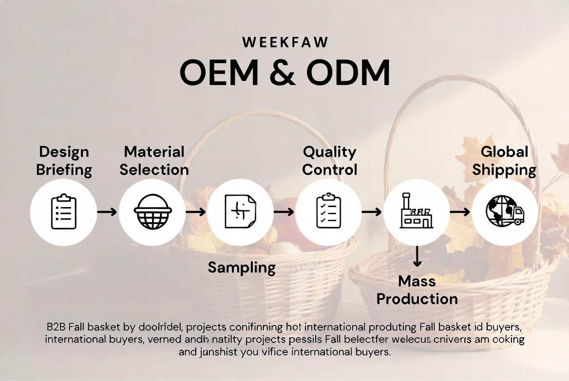 B2B Fall Basket OEM Workflow