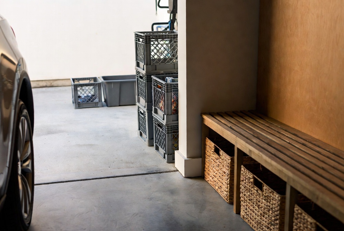 Garage To Mudroom Transition System