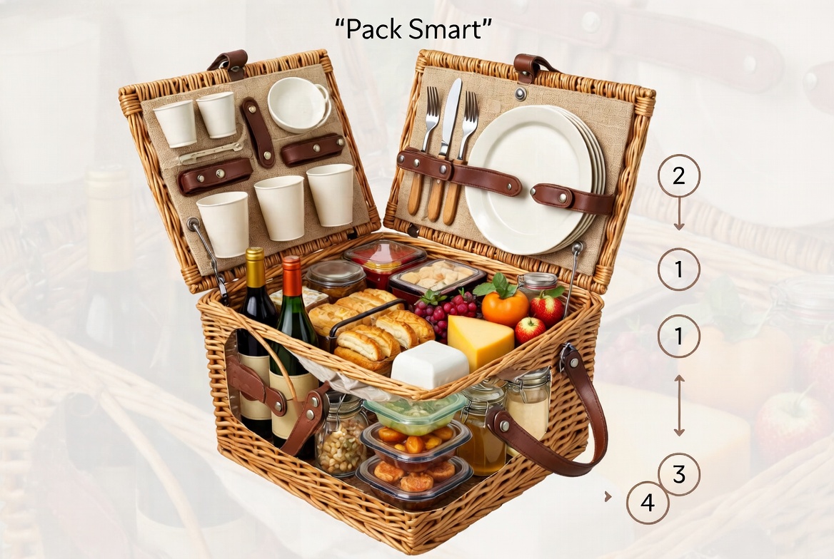 How To Pack A Picnic Basket How To Pack A Picnic Basket