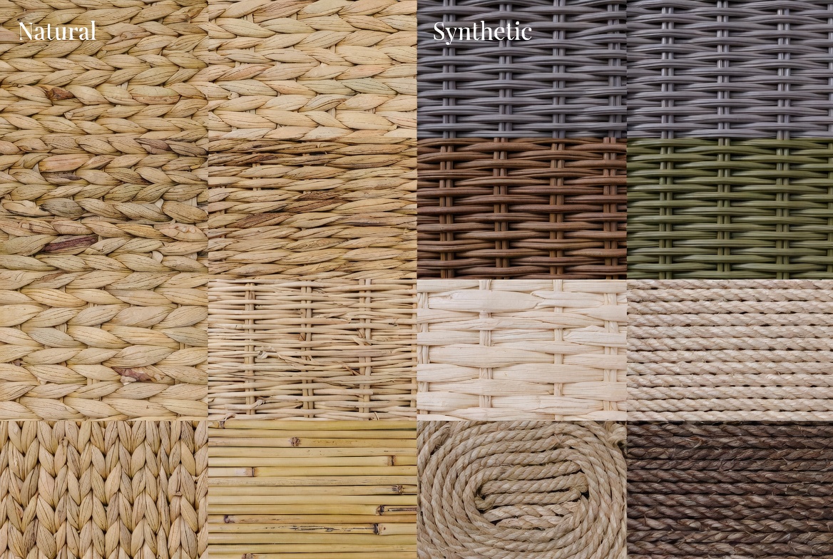 Natural And Synthetic Basket Materials Overview Natural And Synthetic Basket Materials Overview