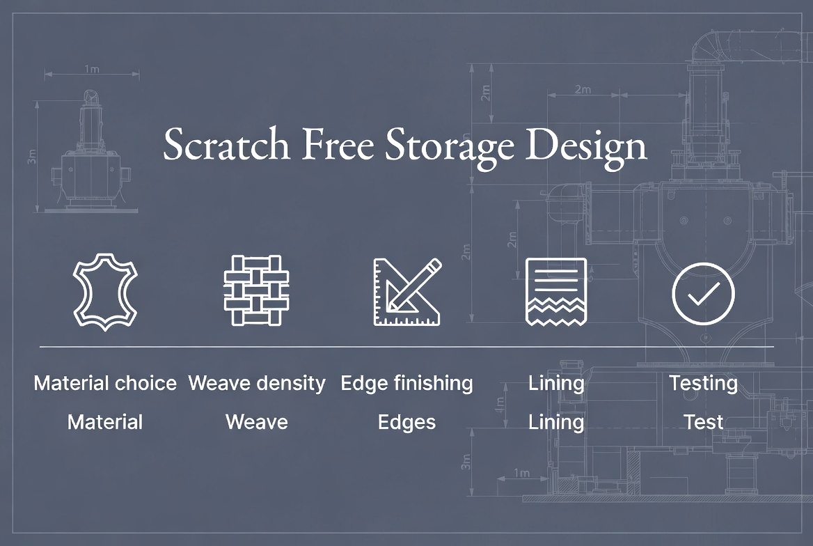 Leather Storage Design Workflow Leather Storage Design Workflow