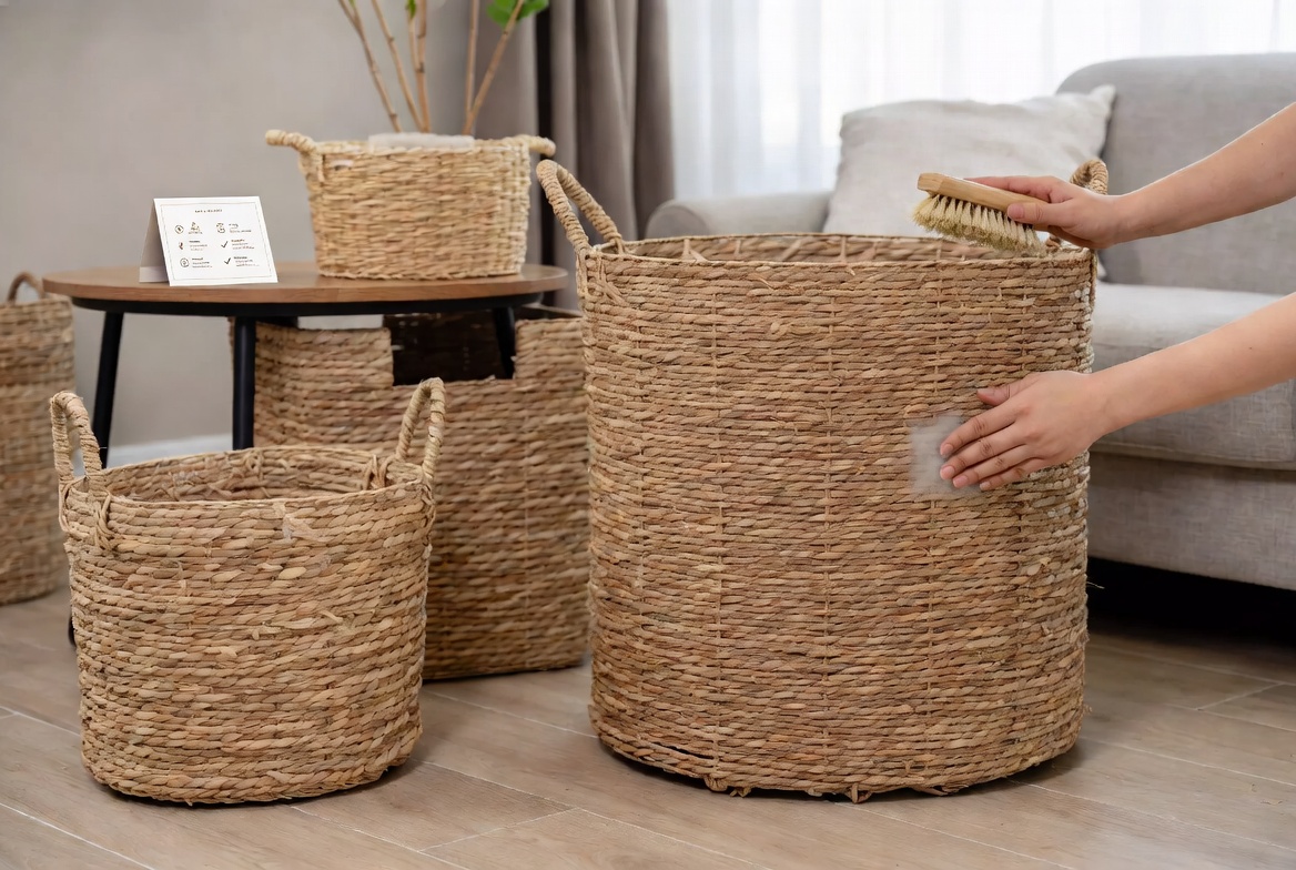 Woven Basket Care Routine Woven Basket Care Routine